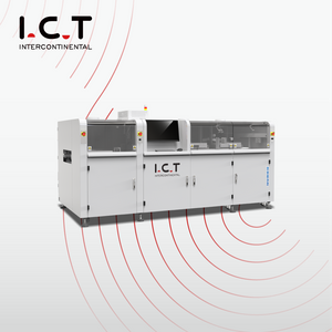 I.C.T-SS550P1 |Vollautomatische Online-PCB-Selektivwellenlötmaschine mit 2 Löttiegeln 