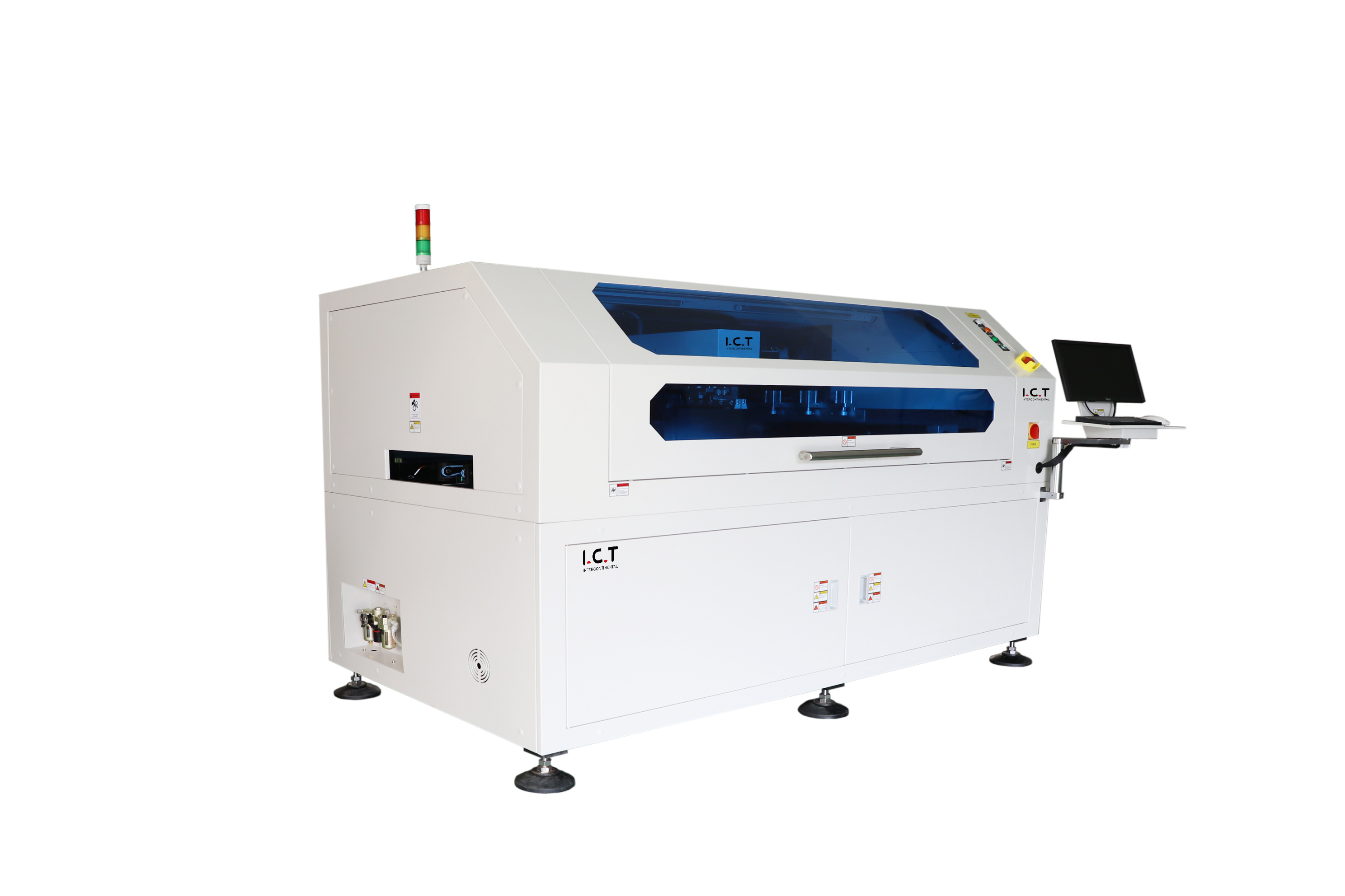  I.C.T-1500 丨 SMT automatisch PCB Schablone Druckermaschine