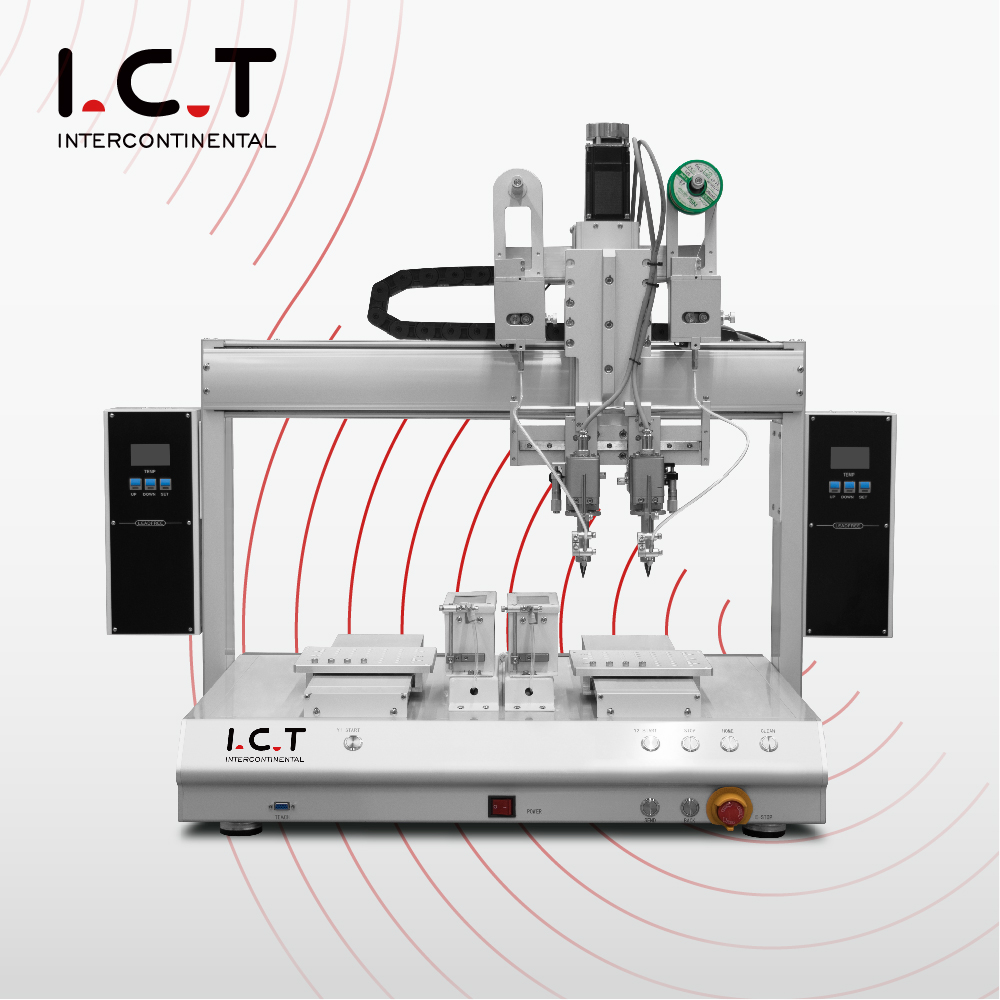 I.C.T-SR250DD | Automatisch billiger PCB -Lötroboter 