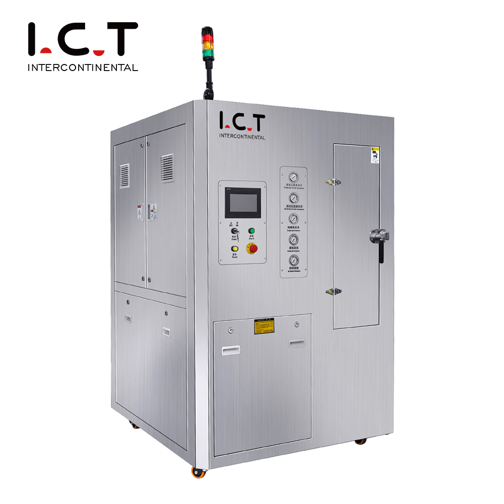 ICT-800 |Pneumatische PCB-Schablonenreinigungsmaschine