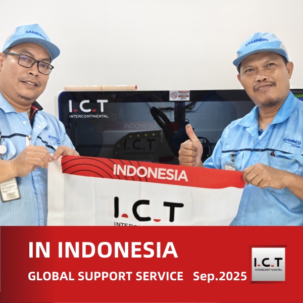 I.C.T Technische Unterstützung für PCBA Router -Maschine zur EMS -Herstellung in Indonesien.