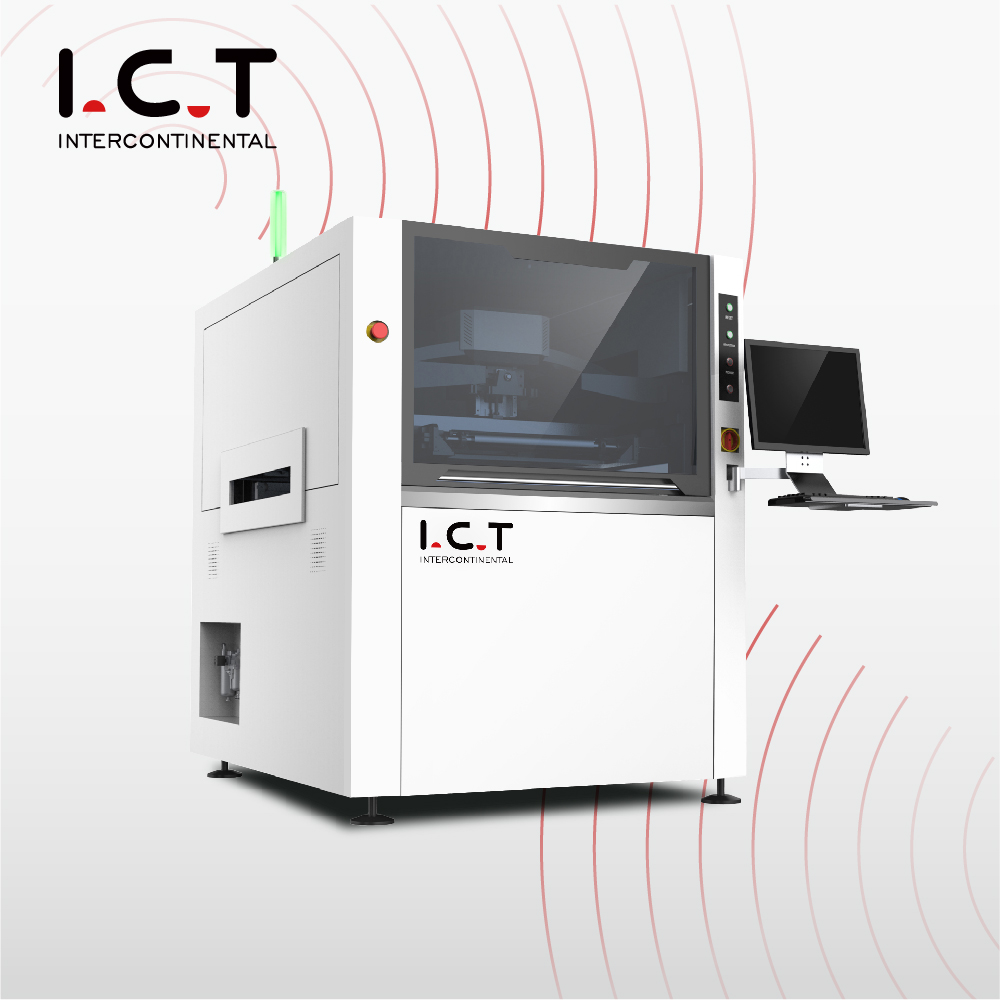 ICT-4034 Hochwertige vollautomatische SMT-PCB-Druckmaschine