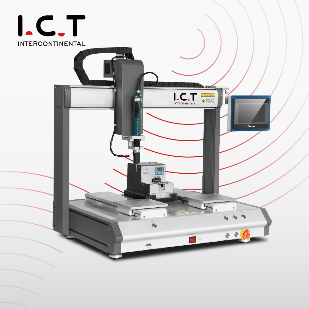 I.C.T-SCR640 |Befestigung des Desktop TM Schraubendreher-Roboters 